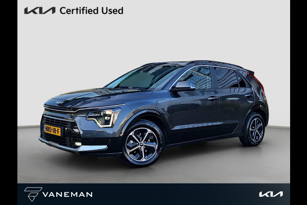 Kia Niro 1.6 GDi PHEV DynamicPlusLine | HUD | Leder | Stoel- en Stuurverwarming | Adapt. Cruise | Schuif/Kanteldak | Elektr. Achterklep |