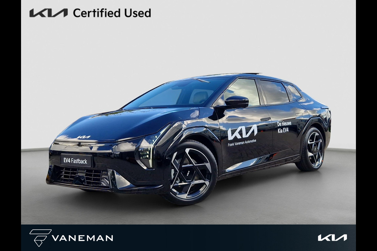 Kia EV4 Fastback GT-PlusLine 81.4 kWh | Dodehoekcamera | Stoelventilatie | Pano | 360 Camera | HUD |