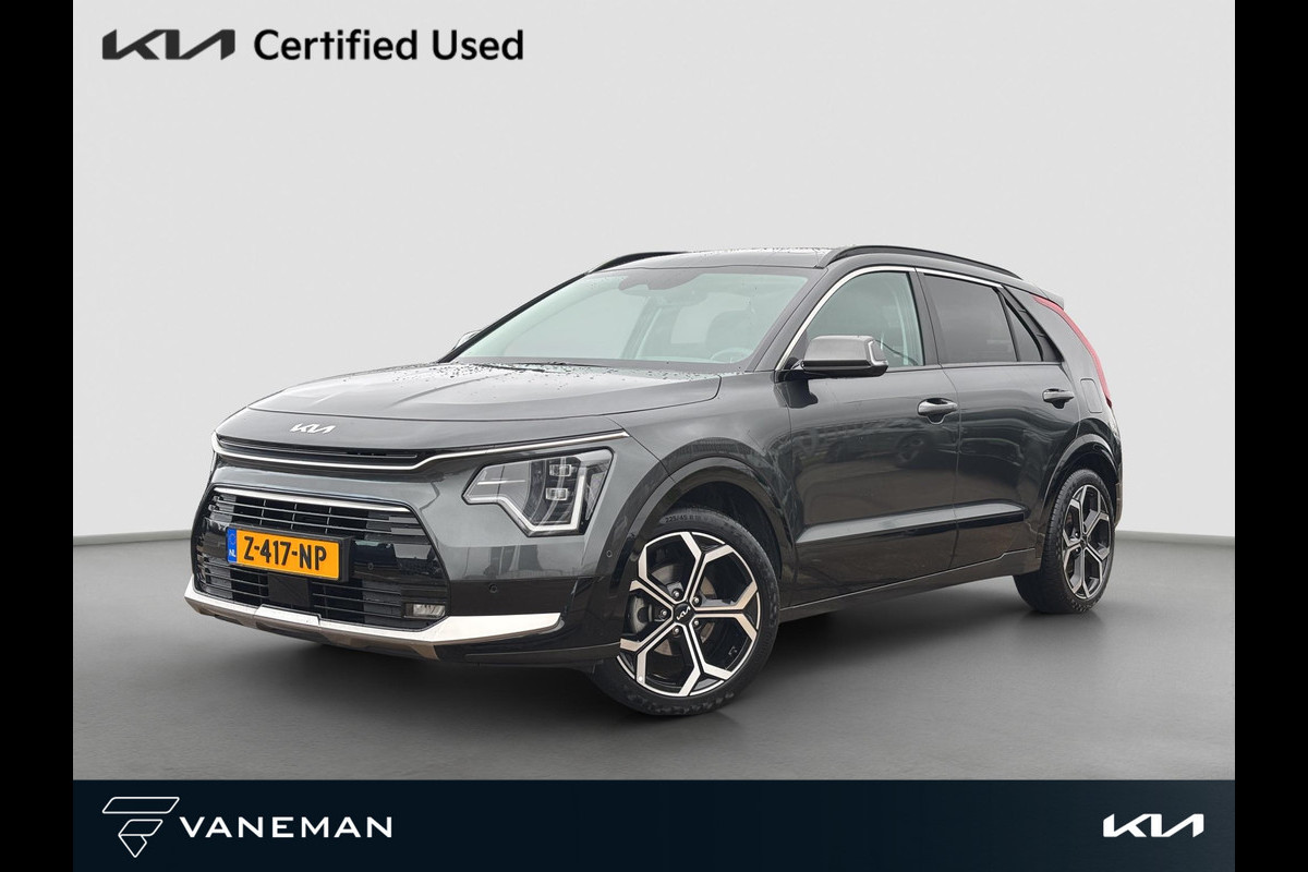 Kia Niro 1.6 GDi Hybrid ExecutiveLine Automaat | Elektrische Geheugenstoelen | Leder | Camera | Cruise | Sensoren | Stoelverwaming & Verkoeling | Apple Carplay & Android Auto |