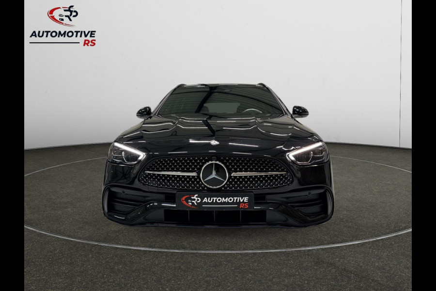 Mercedes-Benz C-Klasse Estate 180 AMG Line Trekhaak Navi Leer Camera Nightpack Ambient Elekt. achterklep PTS
