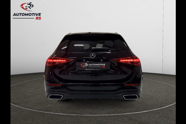 Mercedes-Benz C-Klasse Estate 180 AMG Line Trekhaak Navi Leer Camera Nightpack Ambient Elekt. achterklep PTS