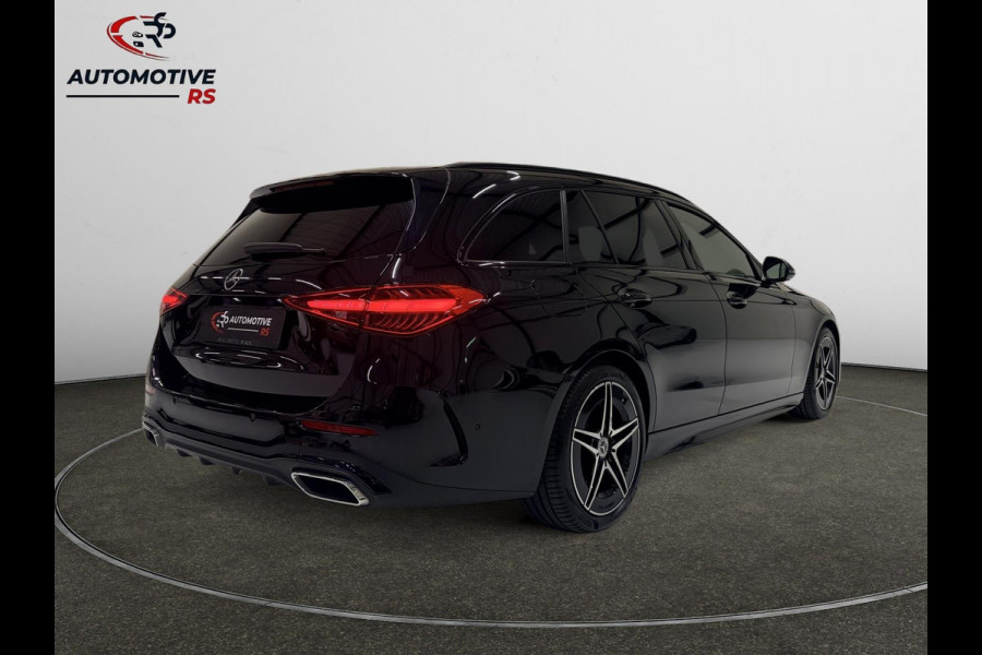 Mercedes-Benz C-Klasse Estate 180 AMG Line Trekhaak Navi Leer Camera Nightpack Ambient Elekt. achterklep PTS
