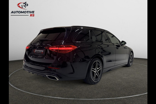 Mercedes-Benz C-Klasse Estate 180 AMG Line Trekhaak Navi Leer Camera Nightpack Ambient Elekt. achterklep PTS