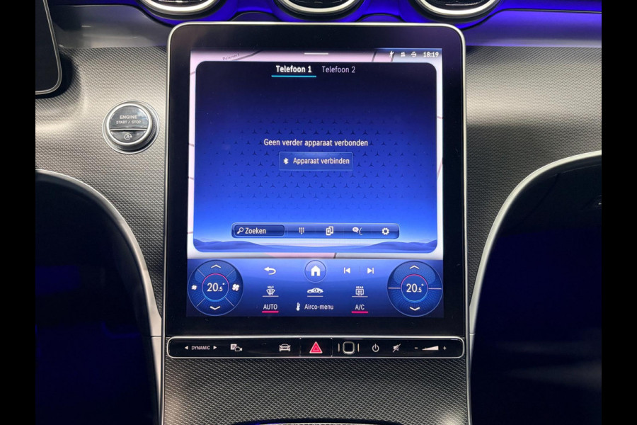 Mercedes-Benz C-Klasse Estate 180 AMG Line Trekhaak Navi Leer Camera Nightpack Ambient Elekt. achterklep PTS