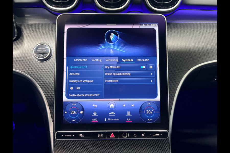 Mercedes-Benz C-Klasse Estate 180 AMG Line Trekhaak Navi Leer Camera Nightpack Ambient Elekt. achterklep PTS