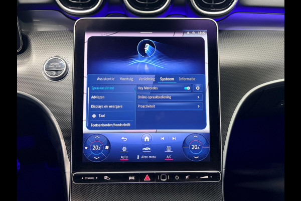 Mercedes-Benz C-Klasse Estate 180 AMG Line Trekhaak Navi Leer Camera Nightpack Ambient Elekt. achterklep PTS