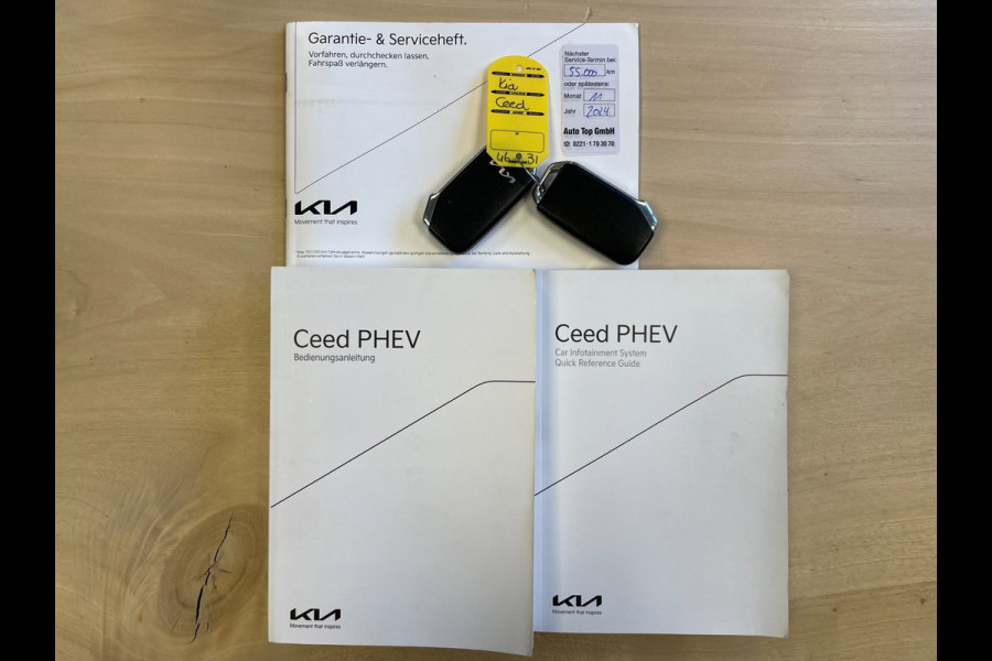 Kia Ceed Sportswagon 1.6 GDI PHEV DynamicLine|BLACK/WHITE|ANDROID,CARPLAY|STOEL+STUURVERW|CAMERA|CRUISE+CLIMATE|INCL. BTW|1e EIG|