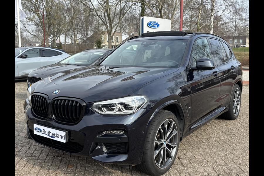 BMW X3 xDrive30e M Sport | Bellen voor bezichtiging | Plug-in Hybride | PHEV | Volle uitrusting | 20 inch |  Panoramadak | Trekhaak | Harman/kardon | 360 graden camera | Leder Vernasca Schwarz | Elektrische stoelen met memory functie | M pakket | Sportstoelen | Stoelverwarming| Adaptive Led | Head Up Display | Keyless entry | Elektrische achterklep | Adaptive cruise control | Dodehoeksensoren | Digitaal instrumentenpaneel SCI |