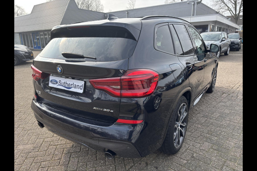BMW X3 xDrive30e M Sport | Bellen voor bezichtiging | Plug-in Hybride | PHEV | Volle uitrusting | 20 inch |  Panoramadak | Trekhaak | Harman/kardon | 360 graden camera | Leder Vernasca Schwarz | Elektrische stoelen met memory functie | M pakket | Sportstoelen | Stoelverwarming| Adaptive Led | Head Up Display | Keyless entry | Elektrische achterklep | Adaptive cruise control | Dodehoeksensoren | Digitaal instrumentenpaneel SCI |