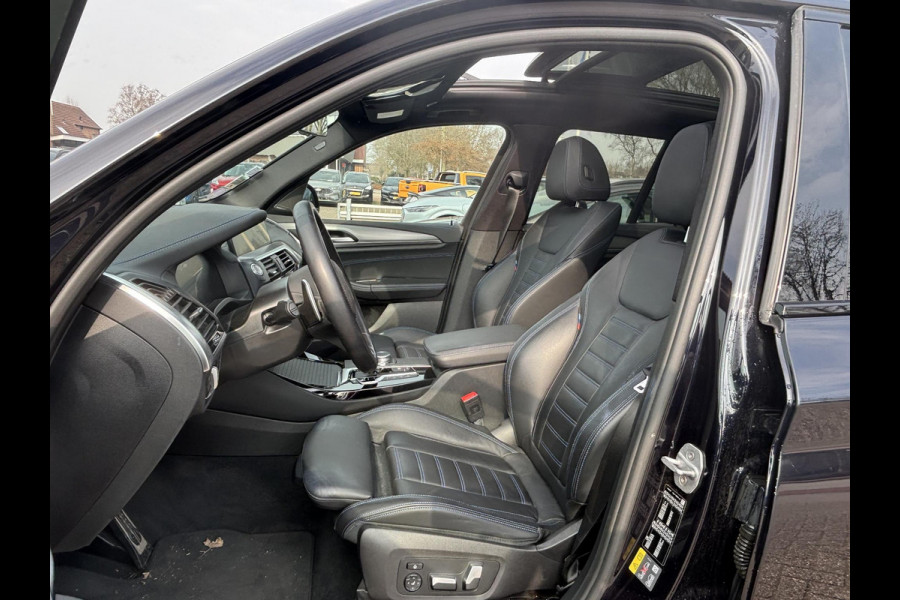 BMW X3 xDrive30e M Sport | Bellen voor bezichtiging | Plug-in Hybride | PHEV | Volle uitrusting | 20 inch |  Panoramadak | Trekhaak | Harman/kardon | 360 graden camera | Leder Vernasca Schwarz | Elektrische stoelen met memory functie | M pakket | Sportstoelen | Stoelverwarming| Adaptive Led | Head Up Display | Keyless entry | Elektrische achterklep | Adaptive cruise control | Dodehoeksensoren | Digitaal instrumentenpaneel SCI |