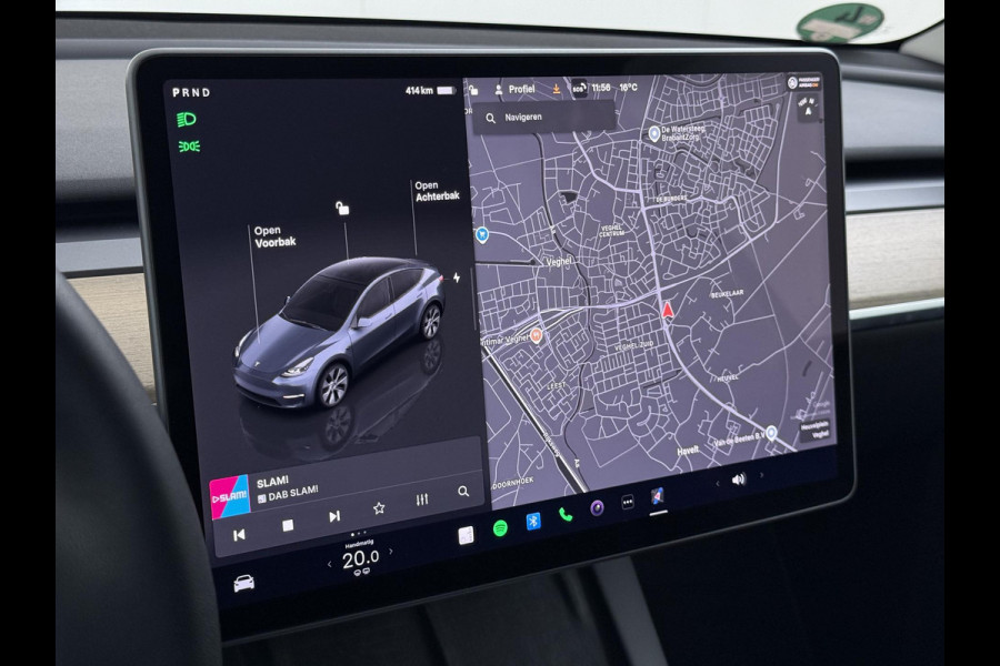 Tesla Model Y Long Range AWD 75 kWh VAN €38.900,- NU VOOR SLECHTS €35.877,- Uw LENTEVOORDEEL €3.023,- |SOH 96% | AFNEEMBARE TREKHAAK | STOEL- EN STUURVERWARMING | FABRIEKSGARANTIE |