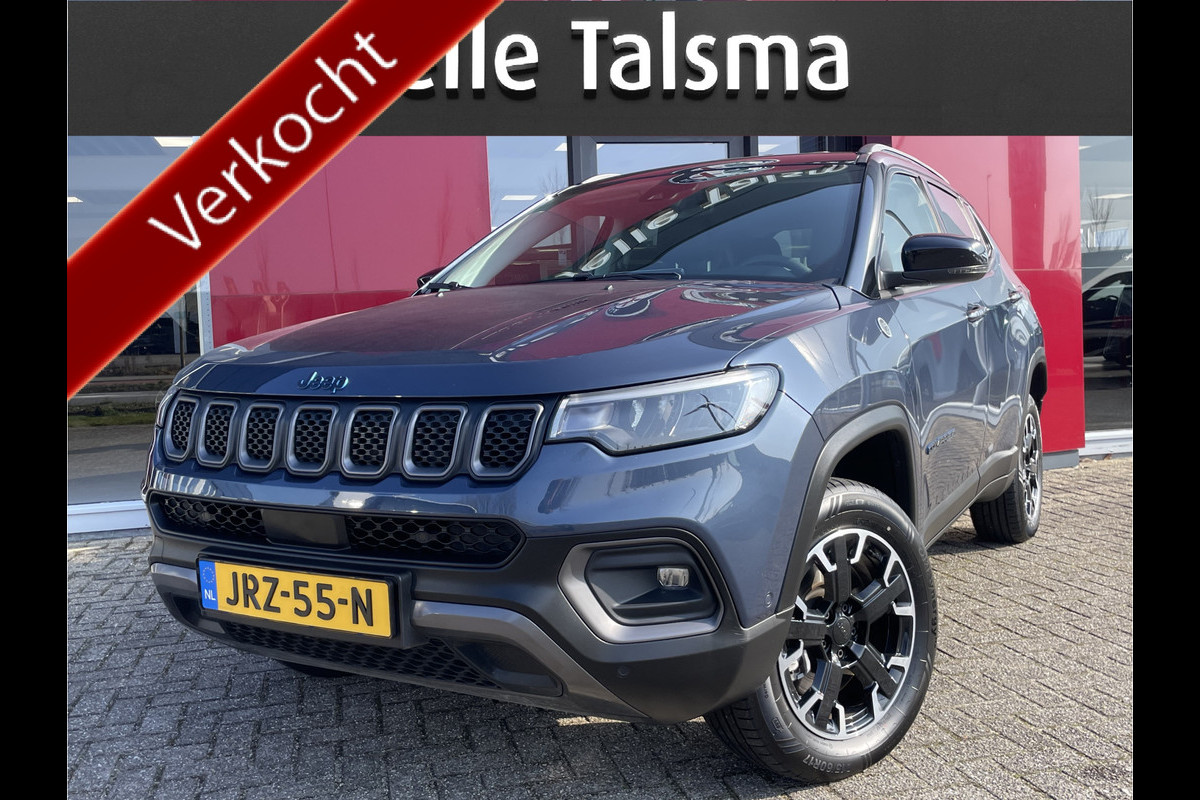 Jeep Compass 4xe 240 Plug-in Hybrid Electric Trailhawk | Camera | Parkeersensoren voor en achter Meer foto's volgen!