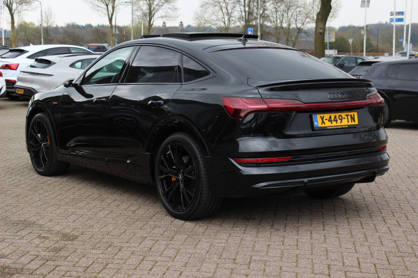 Audi e-tron Sportback 55 quattro edition 95 kWh / SoH 94,8% / Full option! / Panoramadak / Camera / Head-up / RS Seats / 21'' / Luchtvering / Matrix LED / B&O / ACC / Stoelverwarming