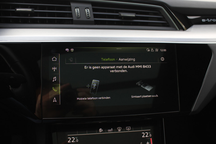 Audi e-tron Sportback 55 quattro edition 95 kWh / SoH 94,8% / Full option! / Panoramadak / Camera / Head-up / RS Seats / 21'' / Luchtvering / Matrix LED / B&O / ACC / Stoelverwarming