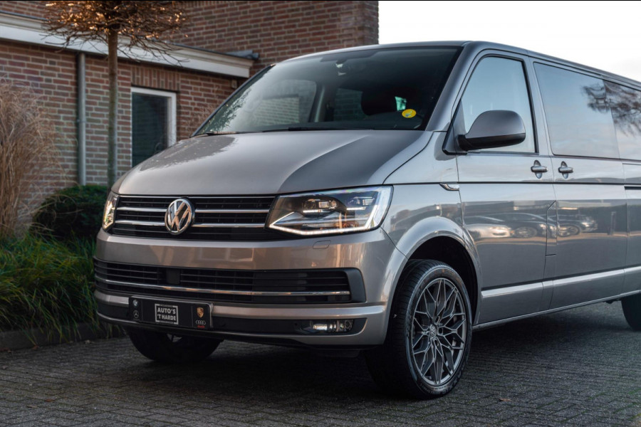 Volkswagen Transporter 2.0 TDI L2H1 DC Highline 1e Eig Adaptive Cruise Trekhaak Leder LED 19''