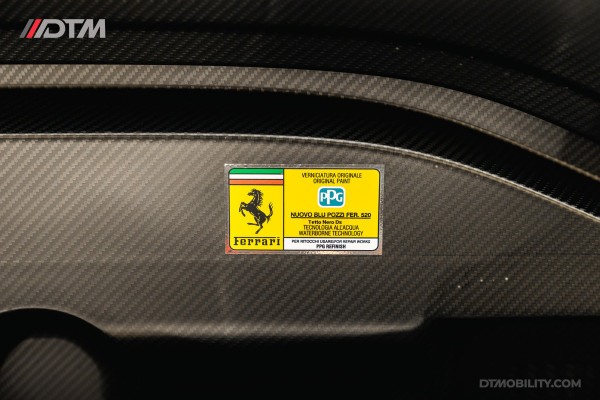 Ferrari SF90 Spider 4.0 V8 | Blu Pozzi | Daytona Seats Cioccolato |