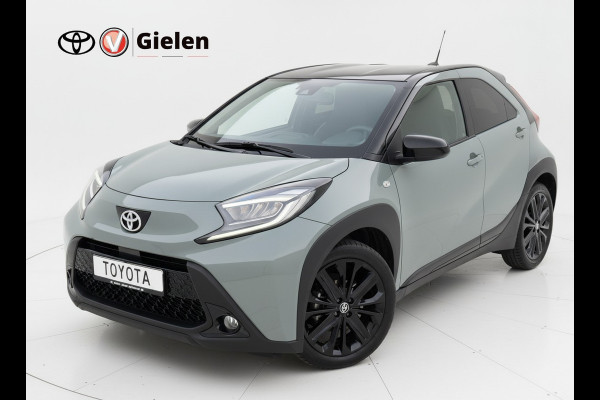 Toyota Aygo X 1.0 VVT-i MT Pulse | Eerste eigenaar, Tarragon, Zwarte lichtmetalen velgen, Bi-Tone, Climate control, Apple CarPlay/Android Auto