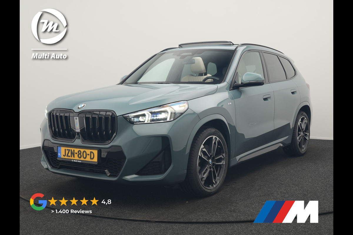 BMW X1 xDrive23i M Sport 218pk Dealer O.H | Panodak | Adaptive Cruise | Lederen Sportstoelen Massage & Memory | Head Up | 360 Camera | Harman Kardon | Widescreen Navi | Parkassist | Keyless | 19"L.M | Apple Carplay |