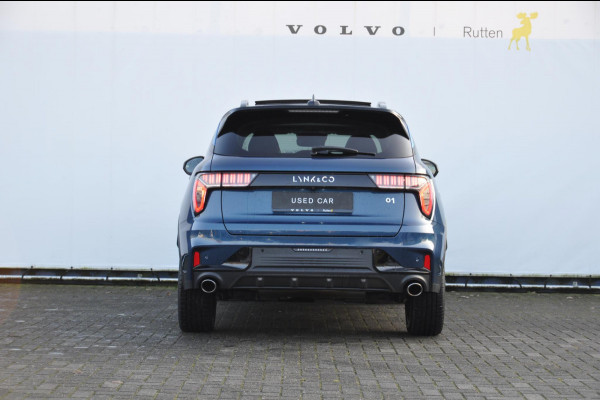 Lynk & Co 01 276PK Automaat Rolhoes / zwarte dakhemel / 360 Camera / Adaptieve cruise control / Elektrische stoelen / BLIS / Stoelverwarming / Elektrische achterklep / Climate control / Parkeersensoren met camera / Regensensor / Keyless entry /