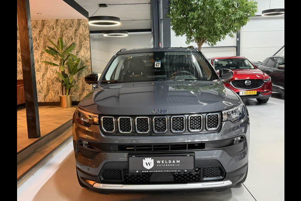 Jeep Compass 4xe 190 Plug-in Hybrid Electric Limited Garantie Carplay 360 Camera Blindspot ACC Navi Clima Led Dab PDC Rijklaar