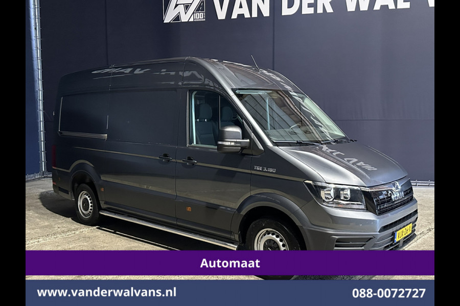 MAN TGE 2.0 177pk Automaat L3H3 L2H2 Euro6 Airco | Camera | 3000kg Trekhaak | Apple Carplay | Chauffeursstoel Android Auto, Cruisecontrol, Sidebars, Bijrijdersbank