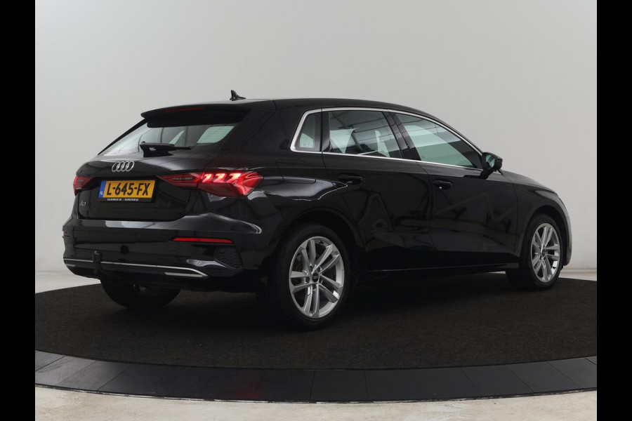 Audi A3 30 TFSI Business edition | Sportstoelen | Trekhaak | Carplay | 17'' | Navigatie | Virtual Cockpit | Full LED | Climate control | Parkeerhulp | Bluetooth | Cruise control