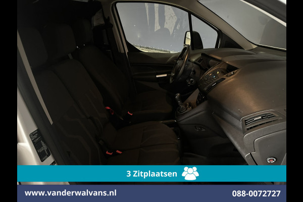 Ford Transit Connect 1.5 TDCI 101pk L2H1 Inrichting Euro6 Airco | 3-Zits | Imperiaal | Trekhaak Cruisecontrol, Verwarmde voorruit, Bijrijdersbank