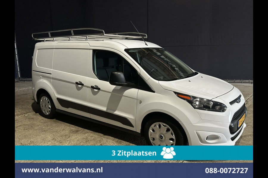 Ford Transit Connect 1.5 TDCI 101pk L2H1 Inrichting Euro6 Airco | 3-Zits | Imperiaal | Trekhaak Cruisecontrol, Verwarmde voorruit, Bijrijdersbank