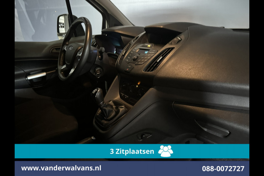 Ford Transit Connect 1.5 TDCI 101pk L2H1 Inrichting Euro6 Airco | 3-Zits | Imperiaal | Trekhaak Cruisecontrol, Verwarmde voorruit, Bijrijdersbank
