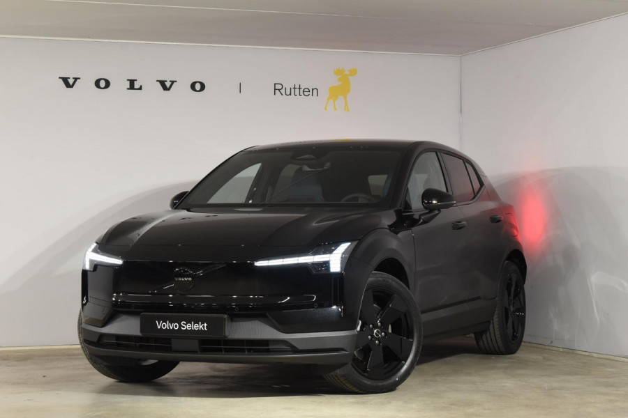 Volvo EX30 272PK Single Motor Extended Range Black Edition Europa 69 kWh / Adaptive Cruise control / Extra getint glas / Climate Pack / Achteruitrijcamera / Elektrisch verstelbare stoelen / Parkeersensoren V+A