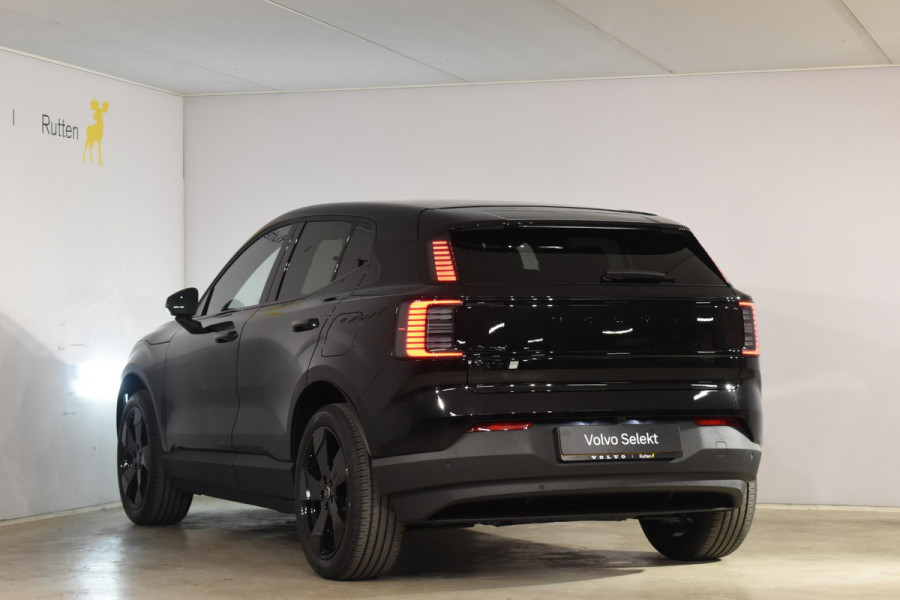 Volvo EX30 272PK Single Motor Extended Range Black Edition Europa 69 kWh / Adaptive Cruise control / Extra getint glas / Climate Pack / Achteruitrijcamera / Elektrisch verstelbare stoelen / Parkeersensoren V+A