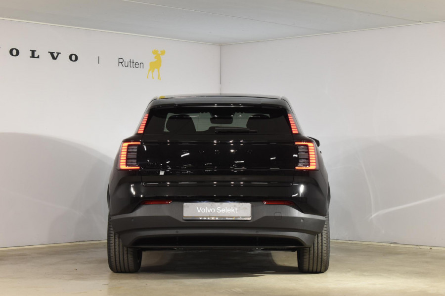 Volvo EX30 272PK Single Motor Extended Range Black Edition Europa 69 kWh / Adaptive Cruise control / Extra getint glas / Climate Pack / Achteruitrijcamera / Elektrisch verstelbare stoelen / Parkeersensoren V+A