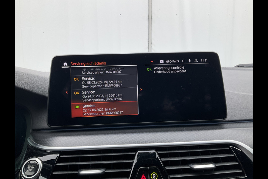 BMW 5 Serie Touring 530e M-Sport Leer Memory Laser Adapt.Cr Sfeer PHEV Business Edition Plus Plug-in