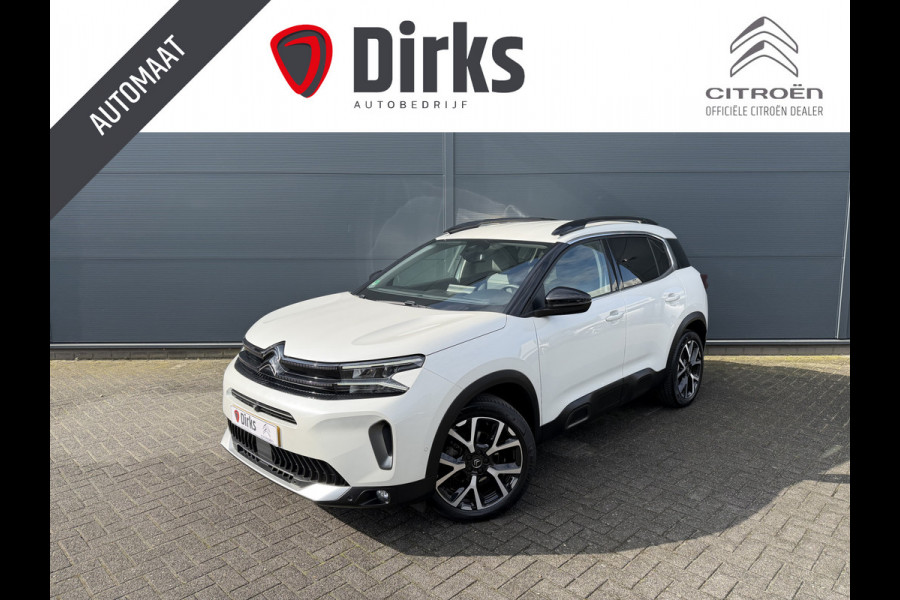 Citroën C5 Aircross 130pk Shine (Leder - Elektrische Klep - Adaptieve Cruise Controle - 360gr Camera - 19"- LED - Stoelverwarming - Keyless Entry)
