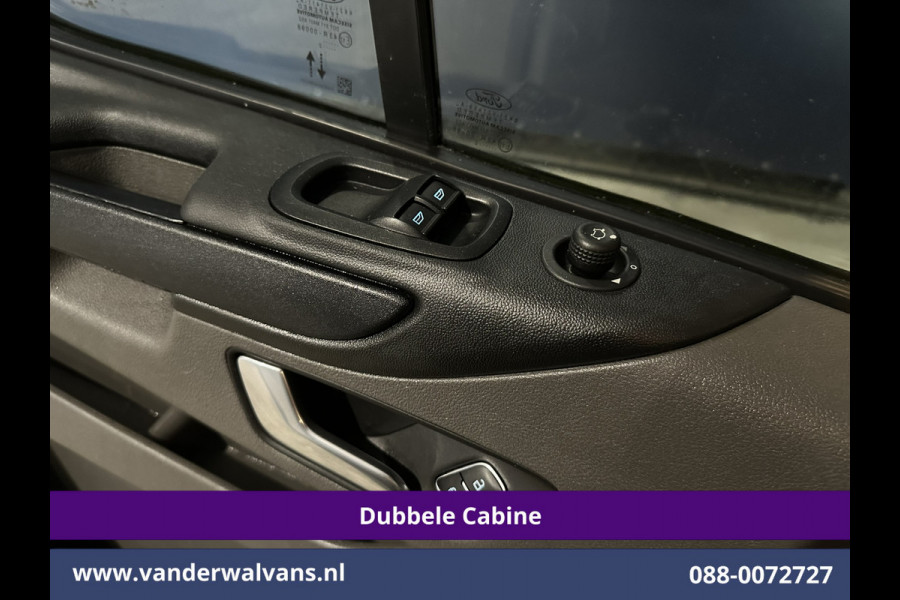 Ford Transit Custom 2.0 TDCI 131pk L2H1 Dubbele Cabine Euro6 Inrichting Airco | 5-zits | LED | Imperiaal Cruisecontrol, Stoelverwarming, Parkeersensoren