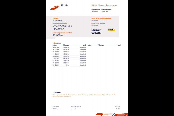 Volkswagen ID.4 Pro 77 kWh| 92% SOH|GROTE ACCU|ACC|CAMERA|CARPLAY/ANDROID|STOEL+STUURVERW|NAVI|NL-AUTO|NAP|1e EIG|INCL.BTW|