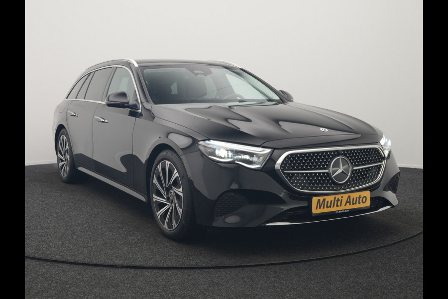 Mercedes-Benz E-Klasse Estate 300 e Luxury Line PHEV 313pk Dealer O.H | Luchtvering | Trekhaak af Fabriek | Lederen Comfortzetels Memory | Adaptive Cruise | Burmester 4D | Digital LED | 360 Camera | Keyless | Sfeerverlichting | Plug In Hybrid