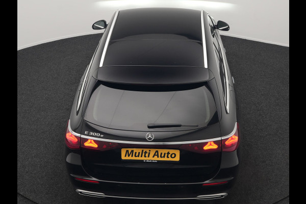 Mercedes-Benz E-Klasse Estate 300 e Luxury Line PHEV 313pk Dealer O.H | Luchtvering | Trekhaak af Fabriek | Lederen Comfortzetels Memory | Adaptive Cruise | Burmester 4D | Digital LED | 360 Camera | Keyless | Sfeerverlichting | Plug In Hybrid