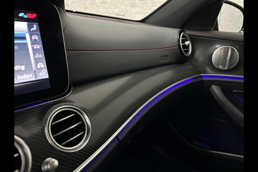 Mercedes-Benz E-Klasse Estate 53 AMG 4MATIC | Luchtvering | Carbon | 360 View | Burmester | Panorama | Distronic+ | Memory | Multibeam-LED | Bovag Garantie | Widescreen | Leder | Trekhaak | Sfeerverlichting | Night-Pakket | 20'' | Carplay | Stoelverwarming |