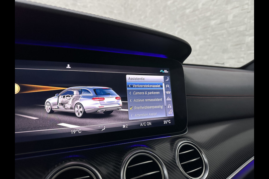 Mercedes-Benz E-Klasse Estate 53 AMG 4MATIC | Luchtvering | Carbon | 360 View | Burmester | Panorama | Distronic+ | Memory | Multibeam-LED | Bovag Garantie | Widescreen | Leder | Trekhaak | Sfeerverlichting | Night-Pakket | 20'' | Carplay | Stoelverwarming |