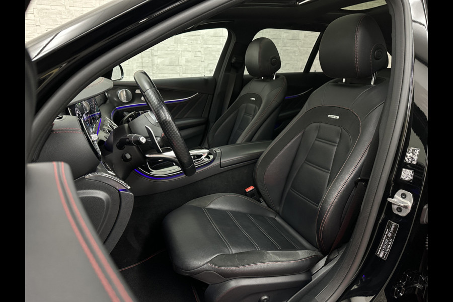 Mercedes-Benz E-Klasse Estate 53 AMG 4MATIC | Luchtvering | Carbon | 360 View | Burmester | Panorama | Distronic+ | Memory | Multibeam-LED | Luchtvering | Leder | Widescreen | Trekhaak | Sfeerverlichting | Night-Pakket | 20'' | Carplay | Stoelverwarming |