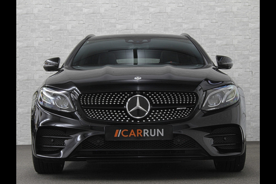 Mercedes-Benz E-Klasse Estate 53 AMG 4MATIC | Luchtvering | Carbon | 360 View | Burmester | Panorama | Distronic+ | Memory | Multibeam-LED | Luchtvering | Leder | Widescreen | Trekhaak | Sfeerverlichting | Night-Pakket | 20'' | Carplay | Stoelverwarming |