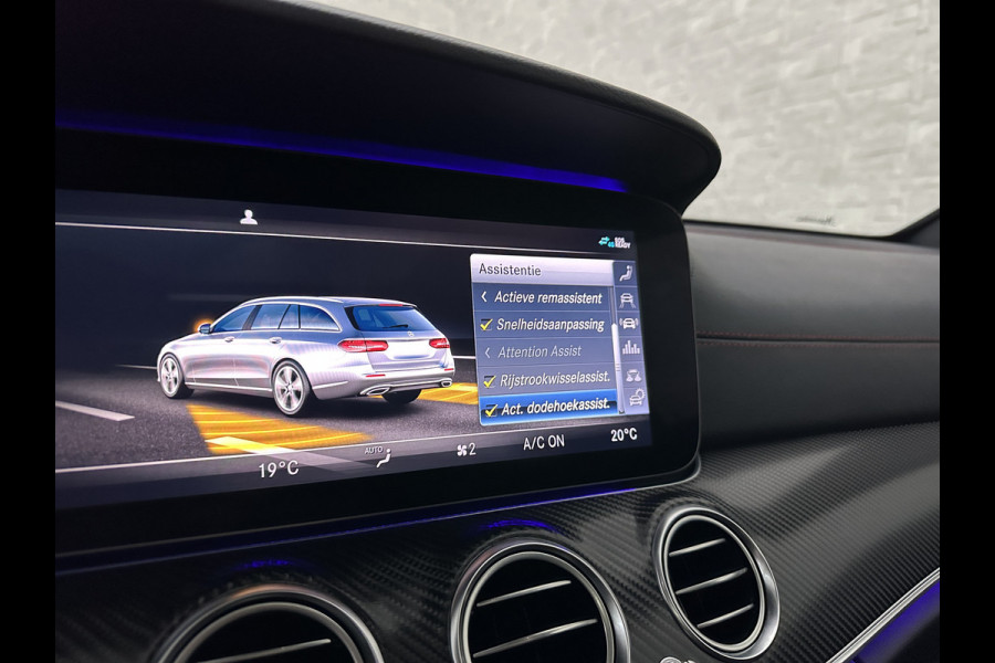 Mercedes-Benz E-Klasse Estate 53 AMG 4MATIC | Luchtvering | Carbon | 360 View | Burmester | Panorama | Distronic+ | Memory | Multibeam-LED | Luchtvering | Leder | Widescreen | Trekhaak | Sfeerverlichting | Night-Pakket | 20'' | Carplay | Stoelverwarming |