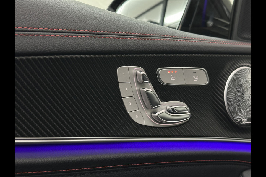Mercedes-Benz E-Klasse Estate 53 AMG 4MATIC | Luchtvering | Carbon | 360 View | Burmester | Panorama | Distronic+ | Memory | Multibeam-LED | Luchtvering | Leder | Widescreen | Trekhaak | Sfeerverlichting | Night-Pakket | 20'' | Carplay | Stoelverwarming |
