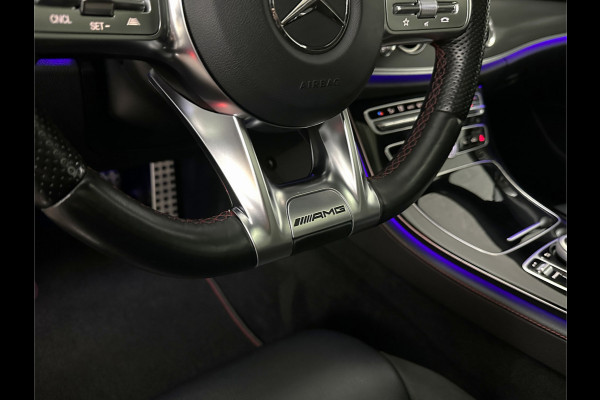 Mercedes-Benz E-Klasse Estate 53 AMG 4MATIC | Luchtvering | Carbon | 360 View | Burmester | Panorama | Distronic+ | Memory | Multibeam-LED | Luchtvering | Leder | Widescreen | Trekhaak | Sfeerverlichting | Night-Pakket | 20'' | Carplay | Stoelverwarming |