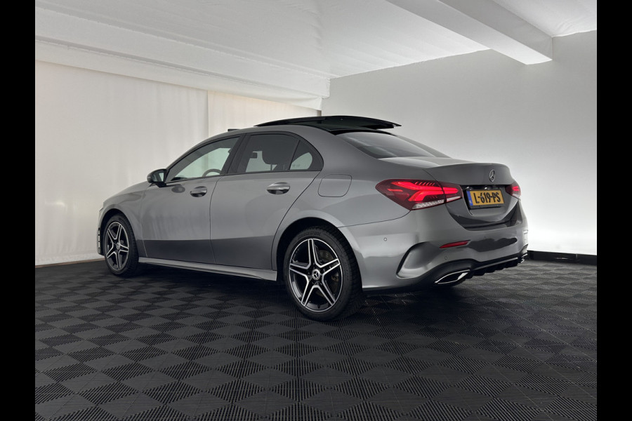 Mercedes-Benz A-Klasse 250 e AMG Limited Business Solution (Plug-in) (INCL-BTW) *PANO | LEATHER-MICROFIBRE | FULL-LED | AMBIENTLIGHT | HEATED-SPORTSEATS | WIDESCREEN-DIGICOCKPIT | DAB+ | NAVI-FULLMAP | CAMERA | PRIVACYGLASS | LANE-ASSIST | DYNAMIC-SELECT | 18'