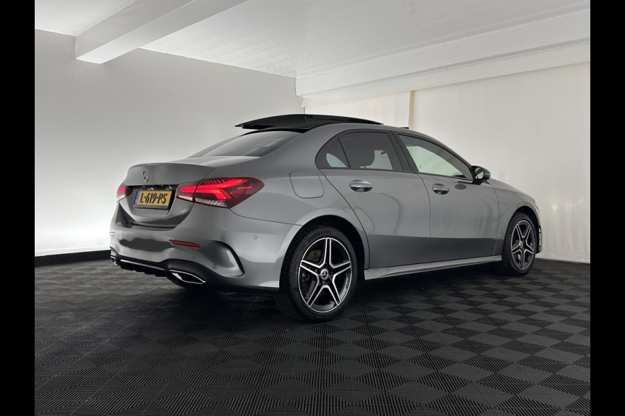 Mercedes-Benz A-Klasse 250 e AMG Limited Business Solution (Plug-in) (INCL-BTW) *PANO | LEATHER-MICROFIBRE | FULL-LED | AMBIENTLIGHT | HEATED-SPORTSEATS | WIDESCREEN-DIGICOCKPIT | DAB+ | NAVI-FULLMAP | CAMERA | PRIVACYGLASS | LANE-ASSIST | DYNAMIC-SELECT | 18'