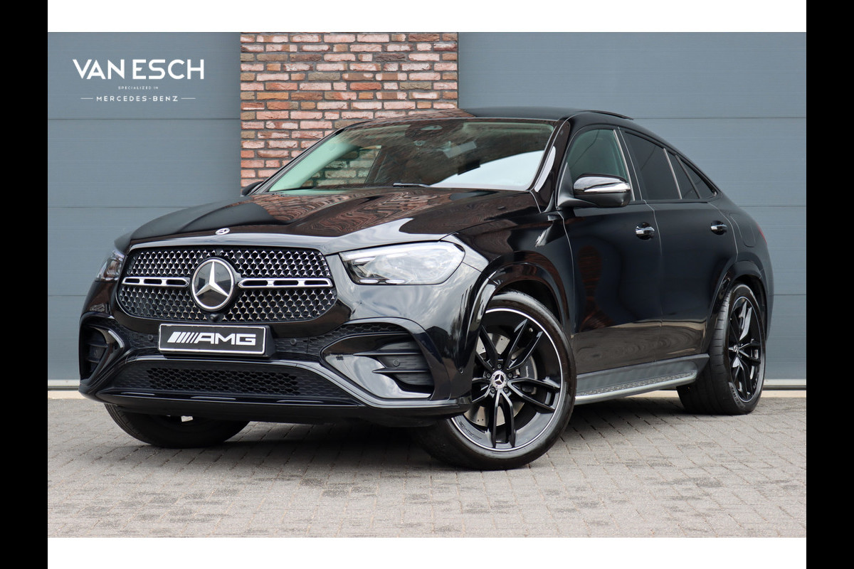 Mercedes-Benz GLE 400 e 4MATIC AMG Line | Luchtvering | Distronic | Trekhaak | Panoramadak | HUD | Verwarmd Stuurwiel | Soft-Close | Burmester | Stoelventilatie | Surround Camera | Keyless Go |