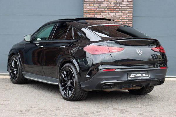 Mercedes-Benz GLE 400 e 4MATIC AMG Line | Luchtvering | Distronic | Trekhaak | Panoramadak | HUD | Verwarmd Stuurwiel | Soft-Close | Burmester | Stoelventilatie | Surround Camera | Keyless Go |