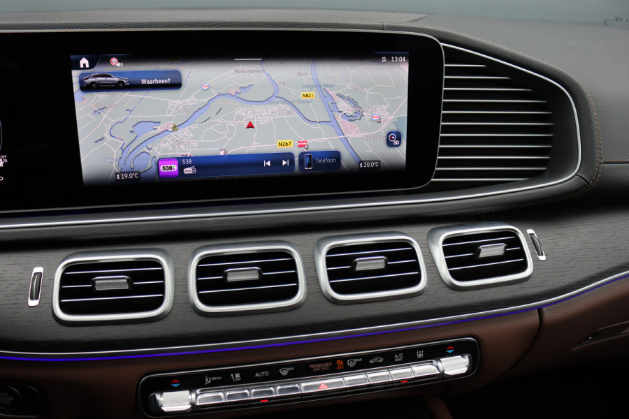 Mercedes-Benz GLE 400 e 4MATIC AMG Line | Luchtvering | Distronic | Trekhaak | Panoramadak | HUD | Verwarmd Stuurwiel | Soft-Close | Burmester | Stoelventilatie | Surround Camera | Keyless Go |